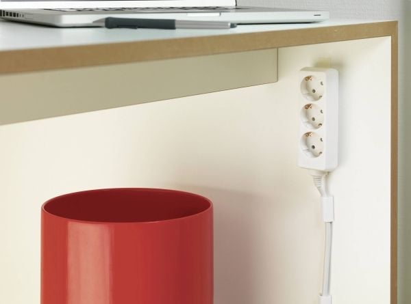 tesa POWERSTRIPS® Erilaiset kiinnitysmateriaalit Valkoinen