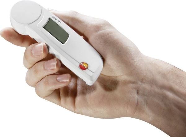 testo 103 Pistolämpömittari (HACCP) Mittausalue lämpötila -30 - 220 °C Anturityyppi NTC HACCP:n mukainen (elintarviketurvallisuus)