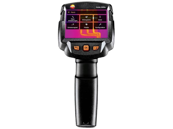 testo 865s Lämpökamera -20 - +280 °C 160 x 120 Pikseliä 9 Hz