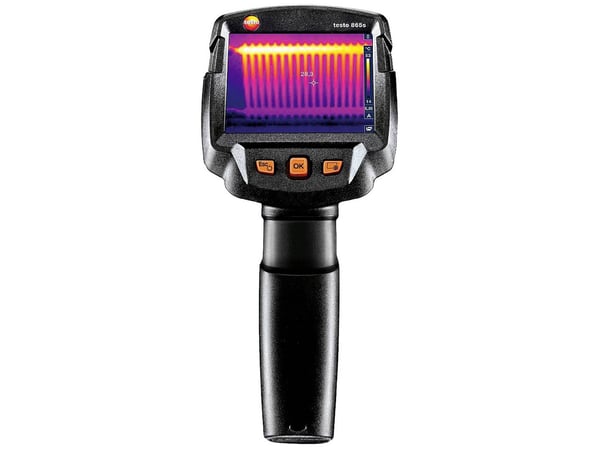 testo 865s Lämpökamera -20 - +280 °C 160 x 120 Pikseliä 9 Hz