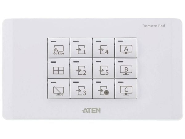 ATEN VPK312 Network Remote Pad - Knappsats - 29 knappar - kabel