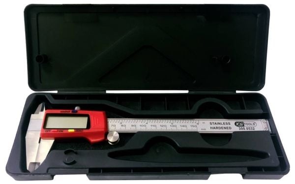 KS Tools Digital skyvelære 150/40/0,01mm DIN 862, KS Tools