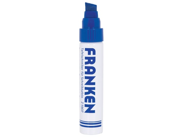 Franken Z1910 03, 4 stykker, Blå, Meisel tupp, 4 mm, 1,2 cm