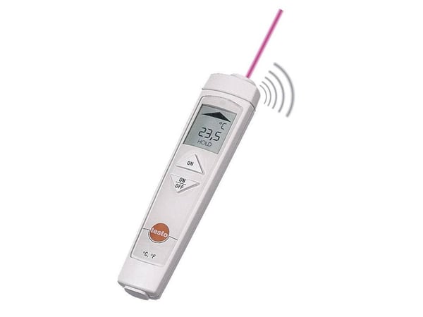testo 826-T2 Infraröd termometer Optik (termometer) 6:1 -30 - +300 °C