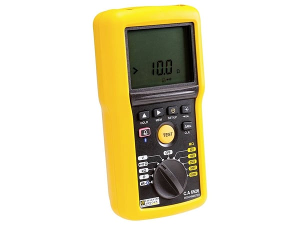 Chauvin Arnoux C.A 6526 Isolationsmåler 50 V, 100 V, 250 V, 500 V, 1000 V 200 GΩ