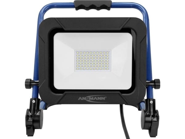 Ansmann FL4500AC, 50 W, LED, IP65, Svart, Blå, Flood work light