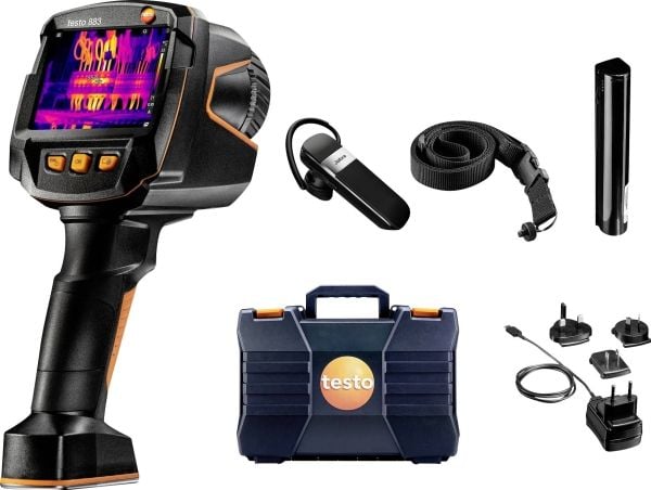 testo 883 Värmekamera -30 till 650 °C 27 Hz WiFi (0560 8830)