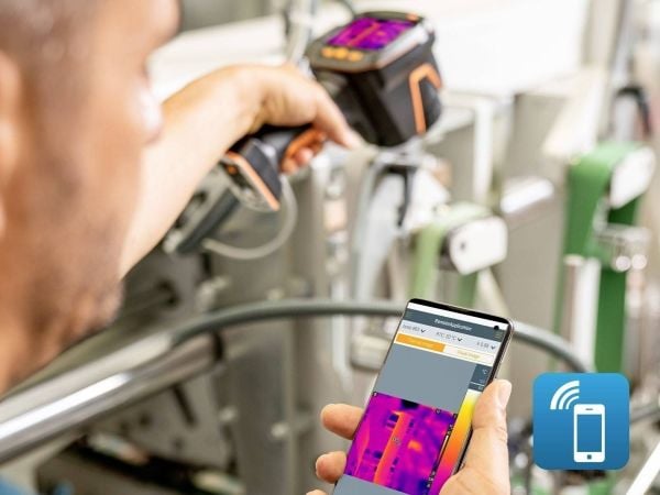 testo 883 lämpökamera -30 - 650 °C 27 Hz WiFi (0560 8830)