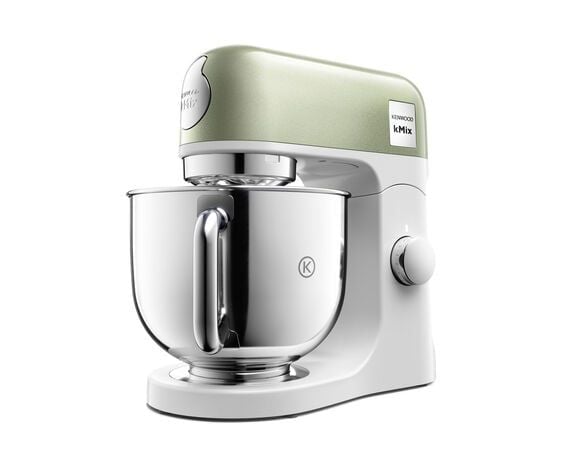 Kenwood kMix KMX760GR, Elektrisk visp, Grønn, Grå, Miksing, 5 l, Metall, Rustfritt stål