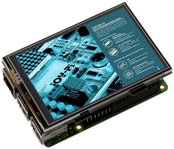Joy-it JT3.5TR Touchscreen-modul 8,9 cm (3,5 tommer) 480 x 320 Pixel Passer til: Raspberry Pi