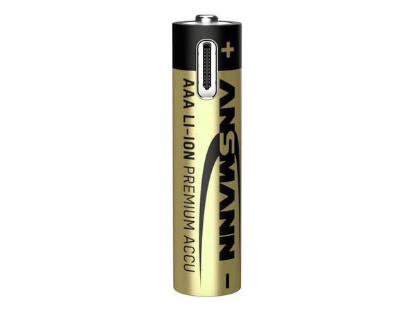 Ansmann 1311-0031 AAA uppladdningsbart batteri litium 400 mAh 1,2 V 8 st
