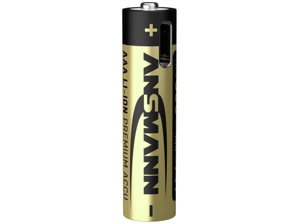 Ansmann 1311-0031 AAA uppladdningsbart batteri litium 400 mAh 1,2 V 8 st