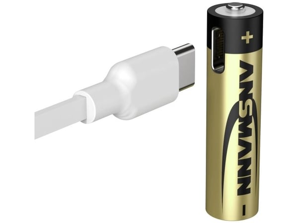 Ansmann 1311-0031 AAA uppladdningsbart batteri litium 400 mAh 1,2 V 8 st
