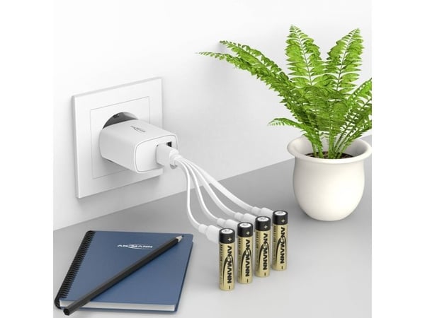 Ansmann 1311-0031 AAA uppladdningsbart batteri litium 400 mAh 1,2 V 8 st