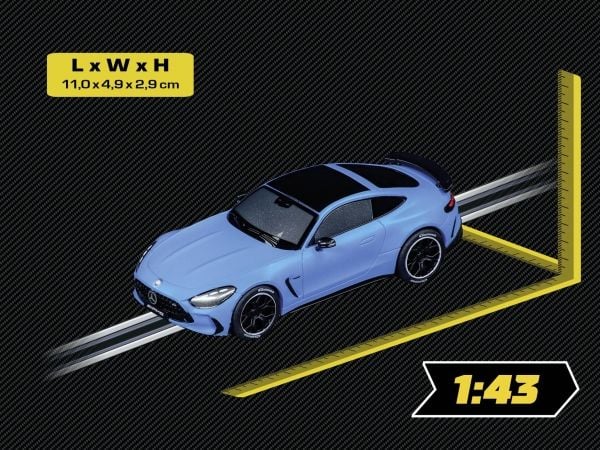 GO!!! Mercedes-AMG GT 63 Hyperblue magno 1:43 a