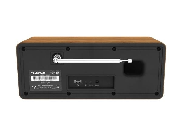 Telestar 5701250, Internet, Digital, DAB+, FM, 20 W, TFT, 6,1 cm (2,4")