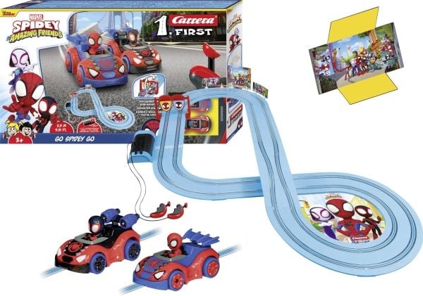 Carrera Tor automobilinis su pojazdami ensimmäinen hämähäkkimies spidey go 2,9m