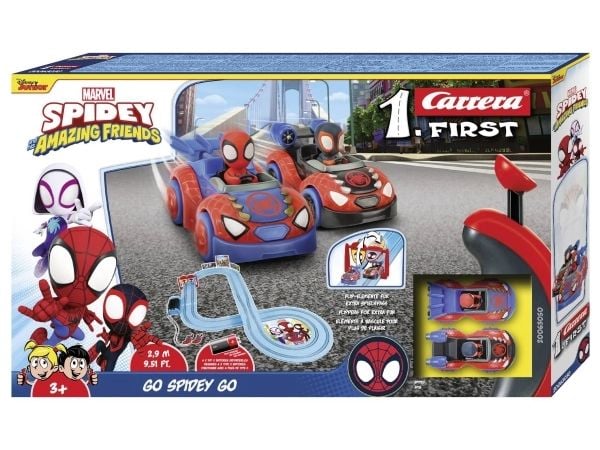 Carrera Tor automobilinis su pojazdami ensimmäinen hämähäkkimies spidey go 2,9m