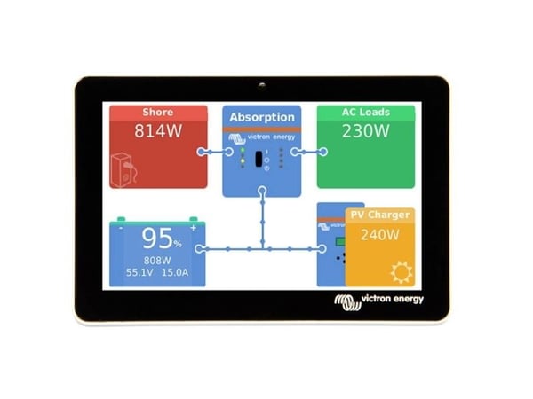 Victron Energy GX Touch 70 -näyttö Cerbo GX -yksikköön