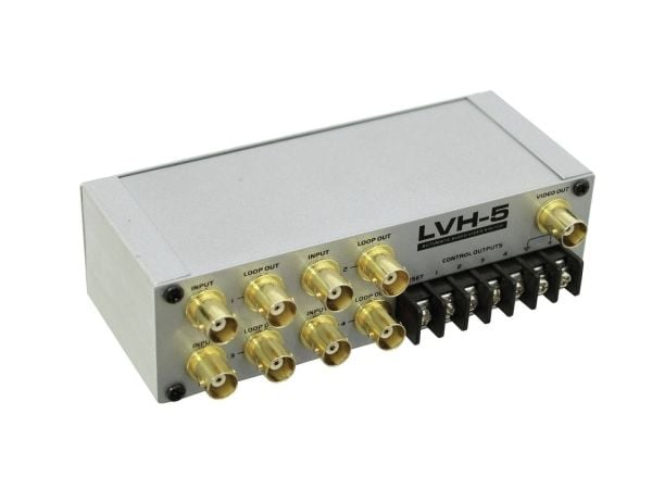 Eurolite LVH-5 BNC-kytkin LED-näyttö, metallikotelo (81013205)