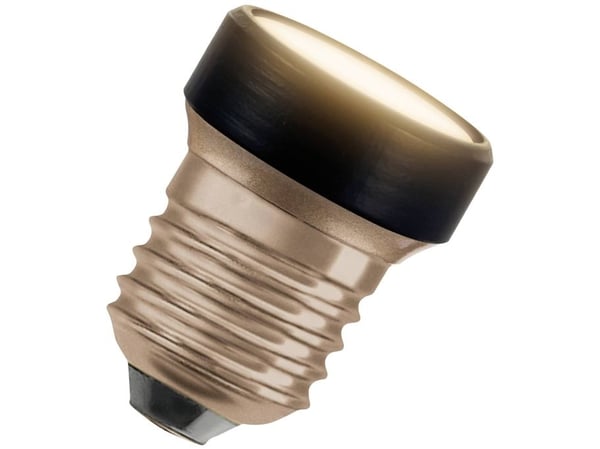 OSRAM LED STAR - LED-lyspære - form: flat round - mattslipt finish - E27 - 3.5 W (ekvivalent 28 W) - klasse F - varmt hvitt lys - 2700 K