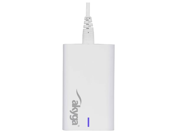 Akyga AK-CH-25 - Strømadapter - USB-C / USB - AC 110-240 V - 140 watt - hvit