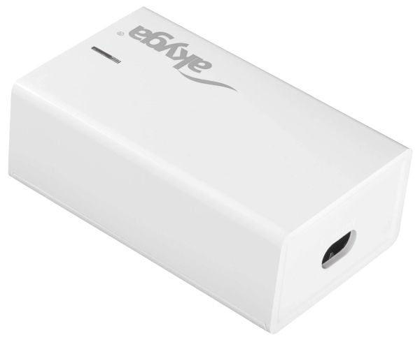 Akyga AK-CH-25 - Strømadapter - USB-C / USB - AC 110-240 V - 140 watt - hvit