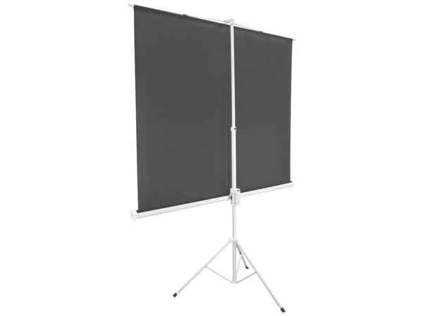 EUROLITE valkokangas 4:3 1,72x1.3m jalustalla (80901200)