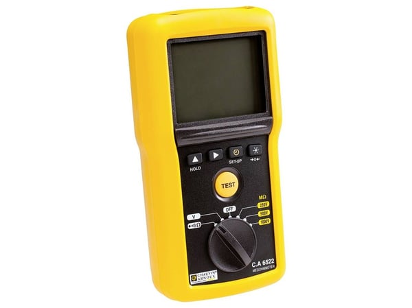 Chauvin Arnoux C.A 6522 Isolationsmåler 250 V, 500 V, 1000 V 40 GΩ