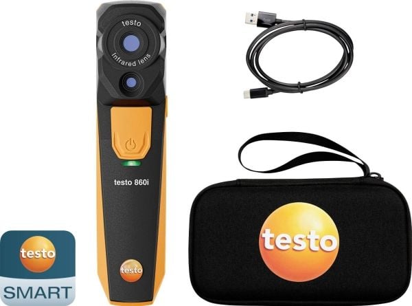 Testo 860i Set värmekamera 350 till -20°C 9 Hz (0563 0860)