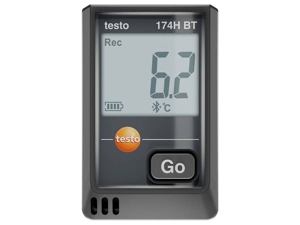 Testo 0572 1743 02 174 H BT Lämpötilatietojen kirjain Maaperän kosteustietojen kirjain -20-70°C (0572 1743 02)