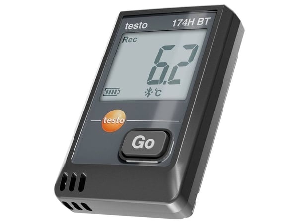 Testo 0572 1743 02 174 H BT Lämpötilatietojen kirjain Maaperän kosteustietojen kirjain -20-70°C (0572 1743 02)