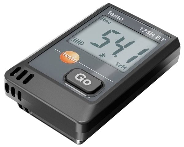 Testo 0572 1743 02 174 H BT Lämpötilatietojen kirjain Maaperän kosteustietojen kirjain -20-70°C (0572 1743 02)
