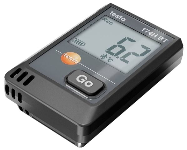 Testo 0572 1743 02 174 H BT Lämpötilatietojen kirjain Maaperän kosteustietojen kirjain -20-70°C (0572 1743 02)