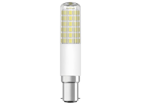 OSRAM LED SLIM - LED-lyspære - klar finish - B15d - 8 W (ekvivalent 75 W) - klasse E - varmt hvitt lys - 2700 K