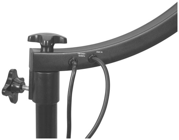 EUROLITE stativ PRO med DMX-motor för spegelkulor upp till 50 cm sw (50301027)