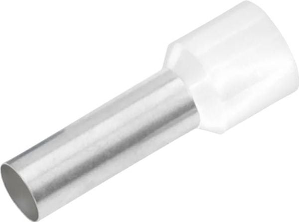 Cimco 187000 Kaapelinsokka 0,5 mm² Osittain eristetty Valkoinen 100 kpl