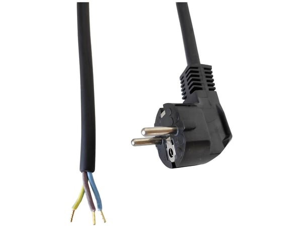 Helukabel 84653-1 Anslutningskabel H07RN-F 3 G 1,5 mm² Svart 1 st