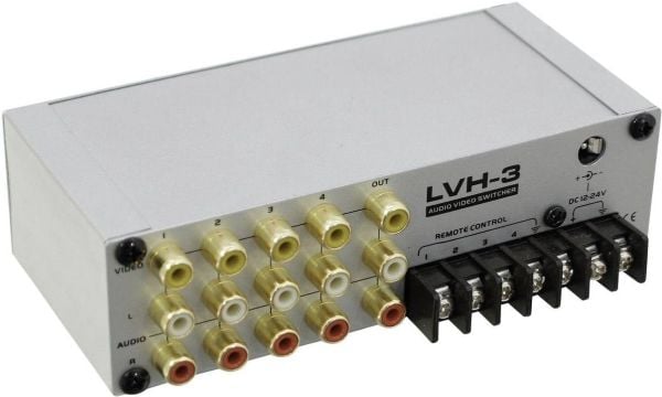 Eurolite LVH-3 komposiittikytkin LED-näyttö, metallikotelo (81013203)