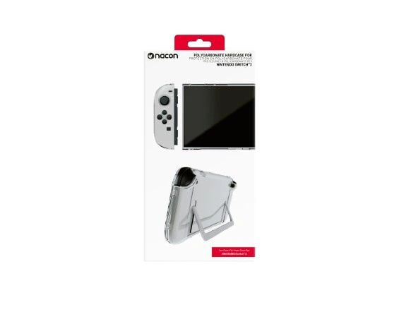 NACON NA028782, Hardplast, Nintendo, Gjennomsiktig, Plast, Nintendo Switch 2, Støtbestandig, Støvresistent, Ripebestandig