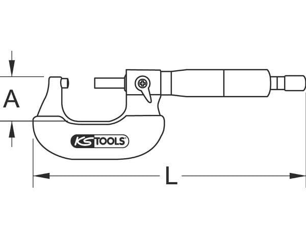 KS Tools 300.0583 3000583 Mikrometer