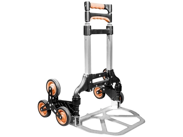 Brüder Mannesmann M00946 Fällbar trappvagn Stål, plast Lastkapacitet (max.): 80 kg