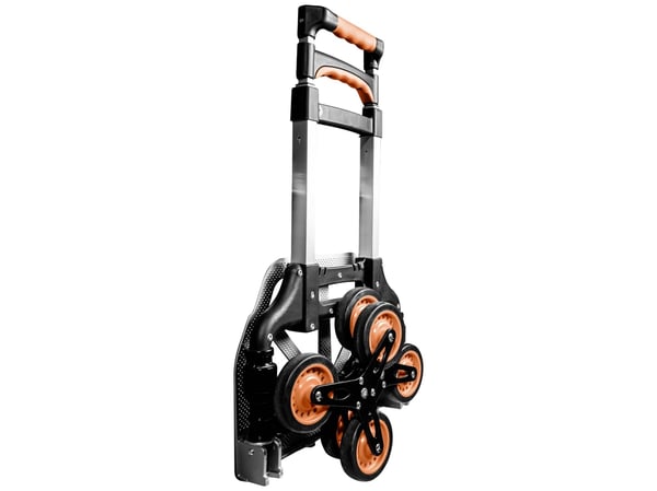 Brüder Mannesmann M00946 Fällbar trappvagn Stål, plast Lastkapacitet (max.): 80 kg