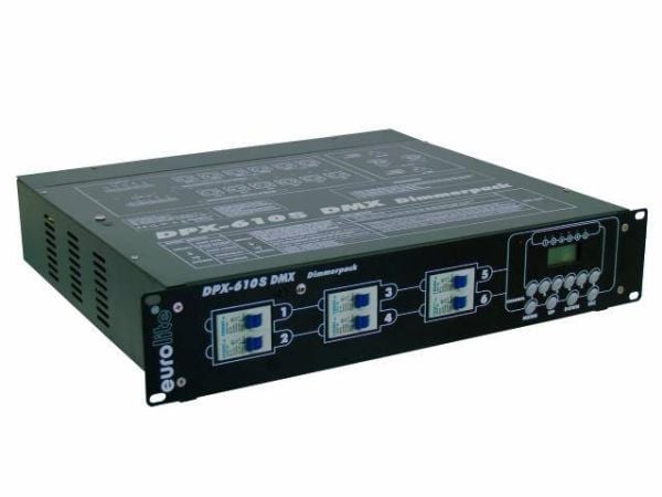 DMX-himmennin DPX-610 6-kanavainen 48,30cm (19") rakenne (70064122)