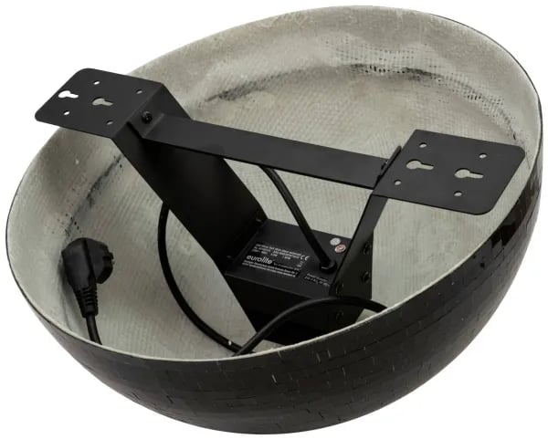 EUROLITE peilipuolisko 50cm musta moottoroitu (50102134)