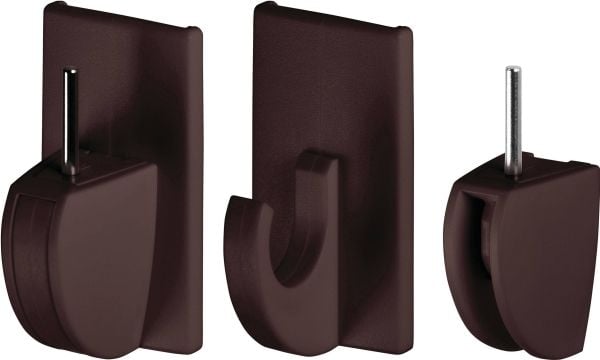 tesa POWERSTRIPS® Erilaiset kiinnitysmateriaalit Ruskea