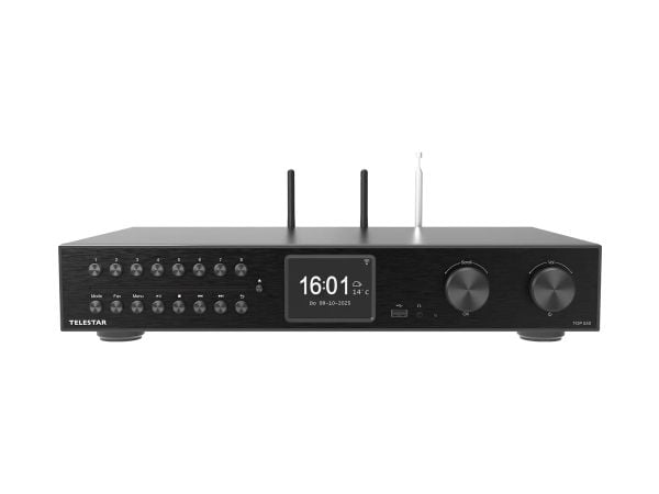 TELESTAR TOP 550 Musta Monitoimiradiot HiFi-komponentti