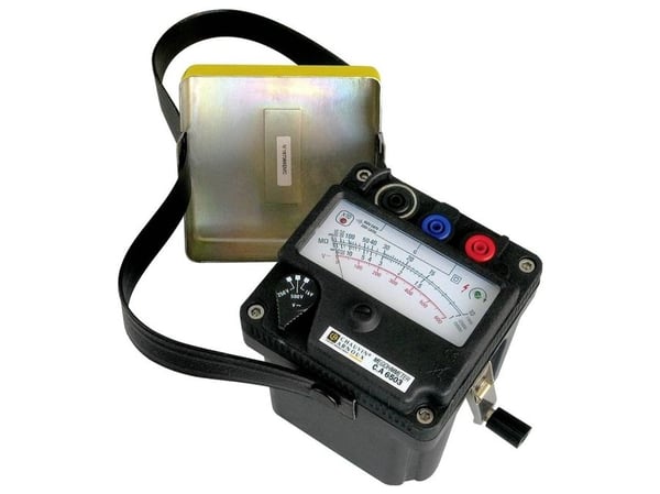 Chauvin Arnoux C.A 6503 Isolationsmåler 250 V, 500 V, 1000 V 5000 MΩ