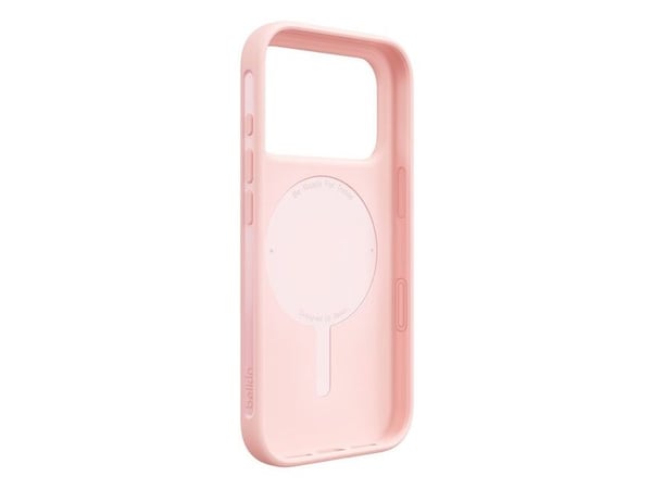 Belkin SheerForce, Suojus, Apple, iPhone 17 Pro, 16 cm (6.3"), Vaaleanpunainen