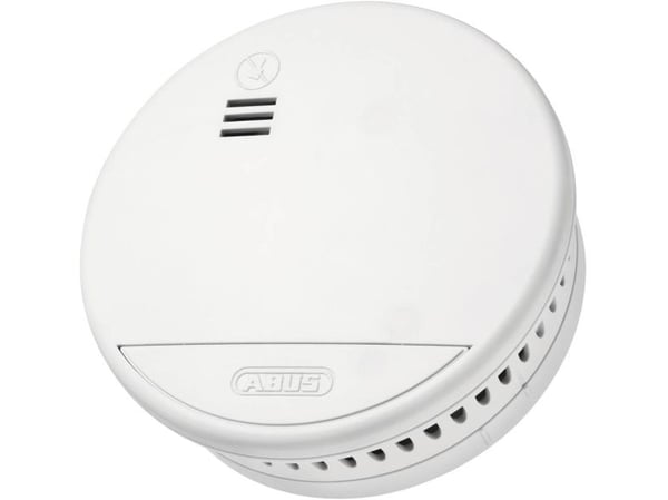 ABUS RWM90, Hvit, 85 dB, Flate-montert, Horisontal/vertikal, 40 m², DIN EN 14604